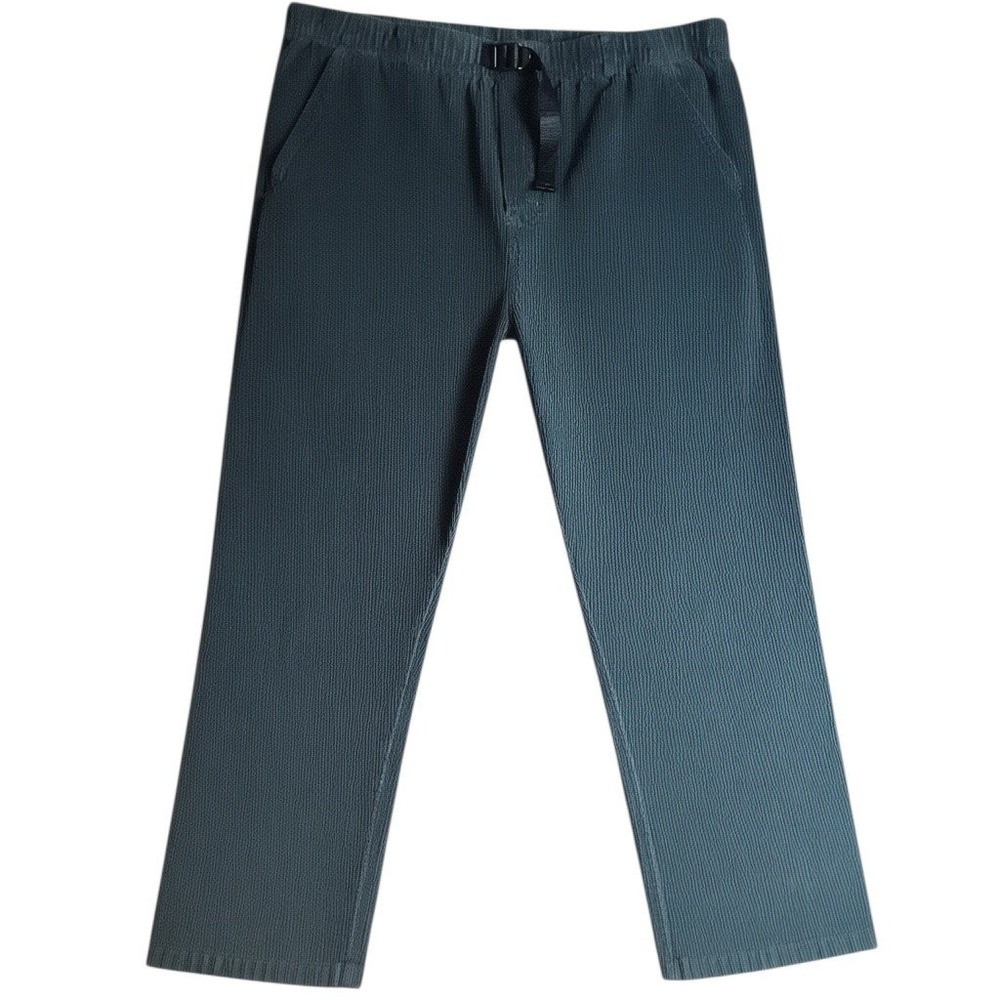 Original Use Mens Corduroy Pull On Pants Belted Teal Blue Gorpcore Size Large